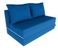 Canapea extensibila Urban Living, 136x80x40 cm, Albastru