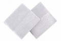 Set 2 prosoape de maini 50x90 cm, 100% bumbac, Soft Kiss, Tomurcuk , ecru