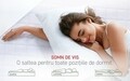 Saltea SuperOrtopedica KONFORTA XXL, 90x200x20cm, Spuma poliuretanica, Husa detasabila, hipoalergenica, Reversibila, Ferma