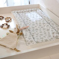 Saltea infasat L, bebeluca, 45x75x4 cm, Grey Stars