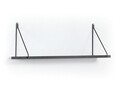 Raft de perete Mingitav Palmer, 72 x 20 x 27 cm, PAL/metal, negru