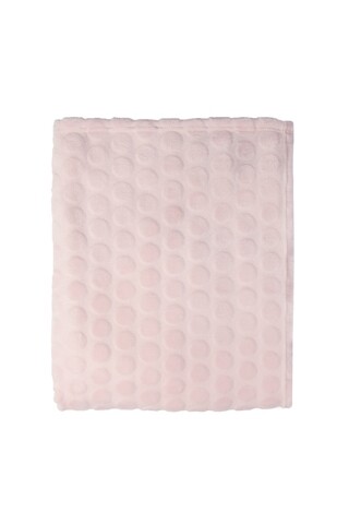 Patura Mistral Flannel plaid combo, Soft Dots, 130x170 cm, 100% poliester, roz