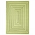 Covor indoor outdoor Floorita BRAID GREEN 160X230