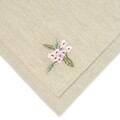 Servetel pentru masa Irma, Decomex, 45x45 cm, 55% ramie si 45% bumbac, crem