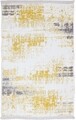 Covor Eko rezistent, NK 01 - Yellow, Grey, 100% poliester,  115 x 180 cm