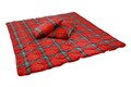 Set Alcam cocolino, 2 perne 50x70 cm si pilota matlasata 180x200 cm,  Xmas Fleece