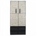 Dulap Jocca cu sertare și uși rigide 74x46x172 cm