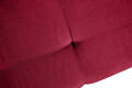 Coltar extensibil Verona Rosu 287x169x96 cm cu lada de depozitare