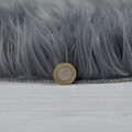 Covor Sheepskin Charcoal, Flair Rugs, 70 x 140 cm, poliester, gri