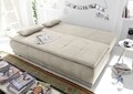 Canapea extensibila, Luigi, Berry, 3 locuri, 211 x 93 x 103 cm, bej