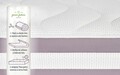 Saltea Argentum Healthguard Memory 12+3+4 Ortopedica, 80x190 cm, H 21 cm, Anatomica, Husa cu ioni de argint, Ventilatie 3D