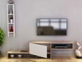 Mobilier living TAKA, Gauge Concept, 2 piese, PAL, tec/alb