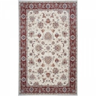 200x290 cm, Ivoriu/Rosu, ALT 05 - Ivory, Red