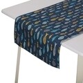 Traversa de masa Blue Bay, Versa, 44.5x154 cm, poliester