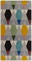 Covor Venice Bedora,100x200 cm, 100% lana, multicolor, finisat manual