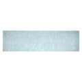 Covor, Indomex, Puffy Duck Egg, 80 x 300 cm, 100% poliester, bleu