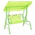 Leagan pentru copii, Frog, 115 x 75 x 110 cm, verde