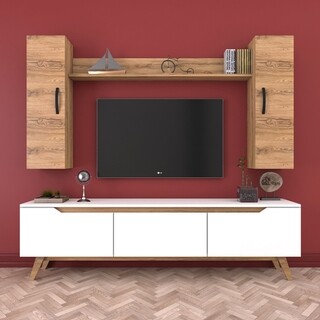 White/Walnut