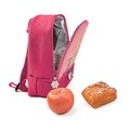 Rucsac termoizolant 2in1 pentru copii SnackRico, Iris Barcelona, 5 L, 21x12x28 cm, poliester, roz