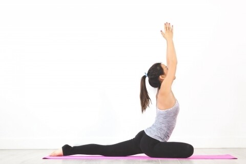 Saltea Fitness/Yoga/Pilates, Jocca, 60 x 173 x 0.5 cm, roz
