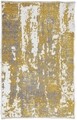 Covor Eko rezistent, NK 02 - Yellow, Grey, 100% poliester,  75 x 150 cm