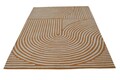 Covor Maze Bedora,160x230 cm, 100% lana, multicolor, finisat manual