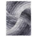 Covor Verge Furrow Grey, Flair Rugs, 160 x 230 cm, 100% poliester, gri