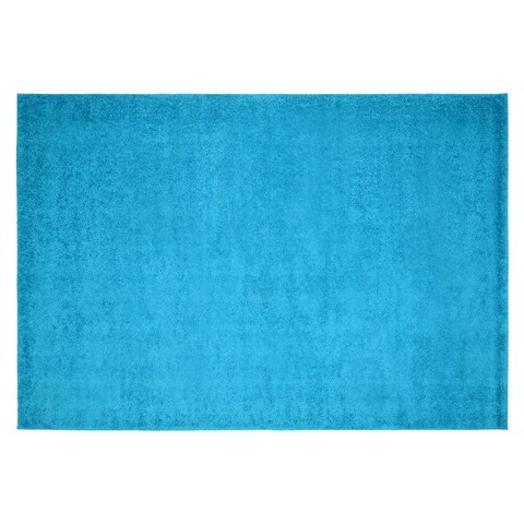 Covor, Indomex, Puffy, 50 x 110 cm, 100% poliester, turcoaz