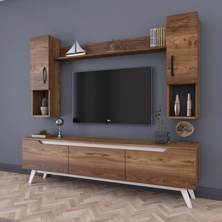 Walnut/White