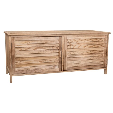 Bufet inferior Hannah Baked, Creaciones Meng, 104x40x45 cm, lemn de paulownia