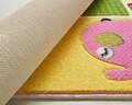 Covor Patchwork - Pink, Confetti, 100x150 cm, poliamida, multicolor