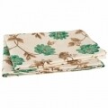 Fata de masa Green Flowers, Heinner Home, 145 x 240 cm, 100% bumbac, multicolora