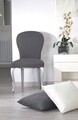 Set 2 huse scaun elastice bi-stretch, Sucre, inaltime spatar pana la 55 cm, gri C/6