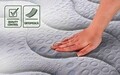 Saltea Ortopedica Ice Touch Memo Latex 90×200 cm, H 20 cm, 7 zone, memory foam, latex, medie/ferma, anatomica, ergonomica