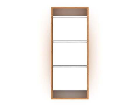 Pantofar Rafevi Hide, 50 x 15 x 124 cm, PAL/metal, bamboo