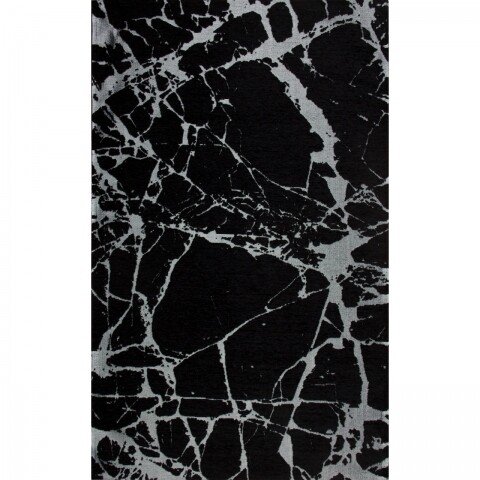 Covor rezistent Eko, SM 21 - Black, Silver XW, 100% acril,  200 x 290 cm