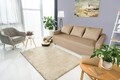 Canapea extensibila Firenze Cappuccino 218x85x85 cm + lada de depozitare