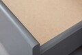 Pat multifunctional pentru o persoana, 90x200 cm, Malte, Inter Link, lemn, gri