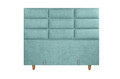 Pat matrimonial, Stockholm, Harmony E, 160x200 cm, saltea tip Pocket, topper memory, Mint