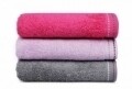 Set 3 prosoape de maini Beverly Hills Polo Club, 50x90 cm, 100% bumbac, Fuchsia/Grey/Lilac