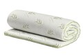 Topper saltea Eucalyptus Memory, 7 zone, 120x190 cm, H 5 cm