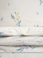 Lenjerie de pat dubla Floral Dream, Homla, 160x200 cm, 3 piese, microfibra din poliester, multicolor