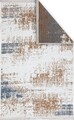 Covor Eko rezistent, NK 01 - Beige, Blue, 100% poliester,  155 x 230 cm