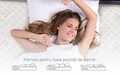 Saltea Premium Organic Cotton Pocket Memory 7 Zone de Confort 160x190 cm, H 26 cm