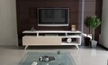Comoda TV ABREE1, Gauge Concept, 120x31x47 cm, PAL, alb/sonomo