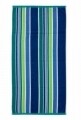 Prosop de plaja Stripe Turquoise, Heinner, 70 x 140 cm, 80% bumbac/ 20% poliester, multicolor