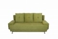 Canapea extensibila Roma Lux Green 205x90x86 cm, cu lada de depozitare