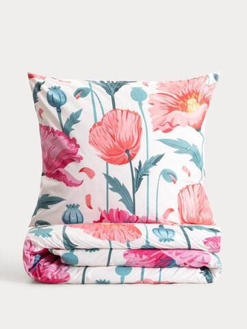 Lenjerie de pat King Size, Selva, Homla, 200x220 cm, 3 piese, microfibra din poliester, multicolor