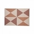 Covor indoor outdoor Floorita GEO RUST RED 160X230