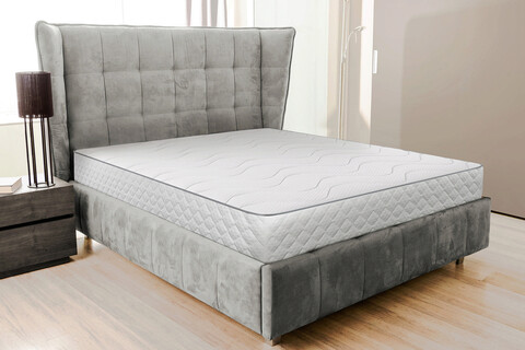 Saltea ortopedica Silver Memory 140x190x18 cm cu lenjerie de pat inclusa